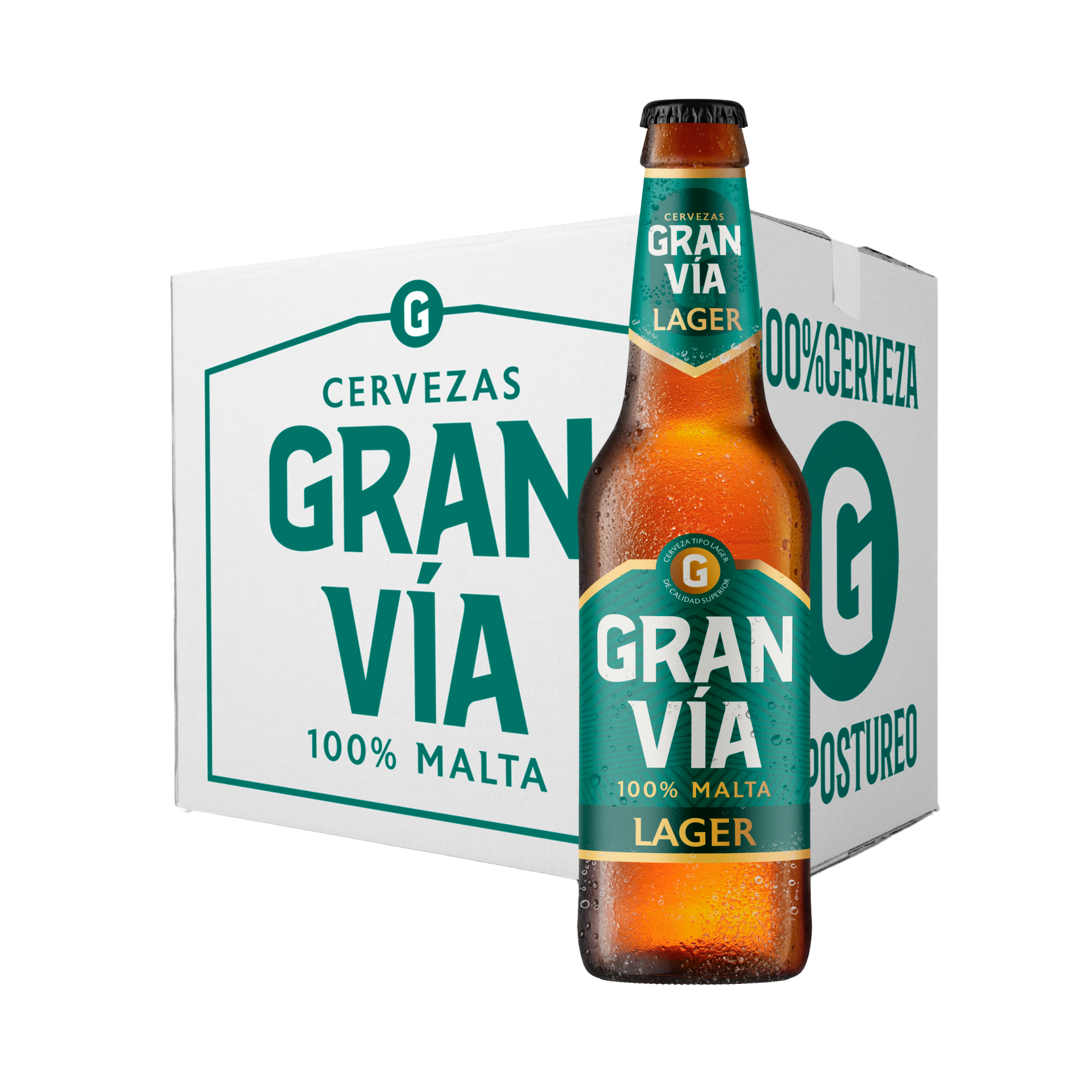 Cerveza Lager caja 12 unidades - Cervezas Gran Vía