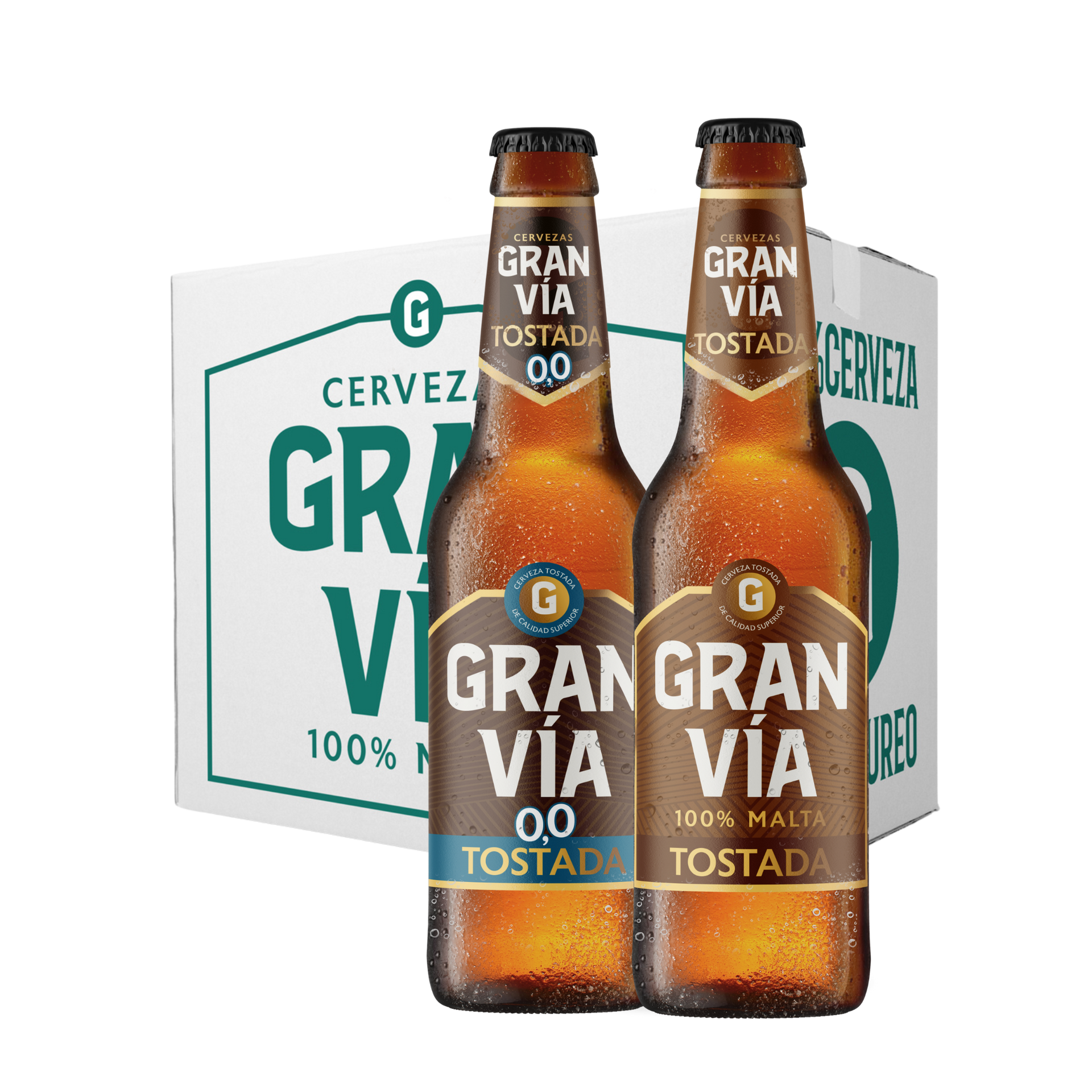 Pack tostado: Cerveza Tostada y Cerveza 0,0 Tostada