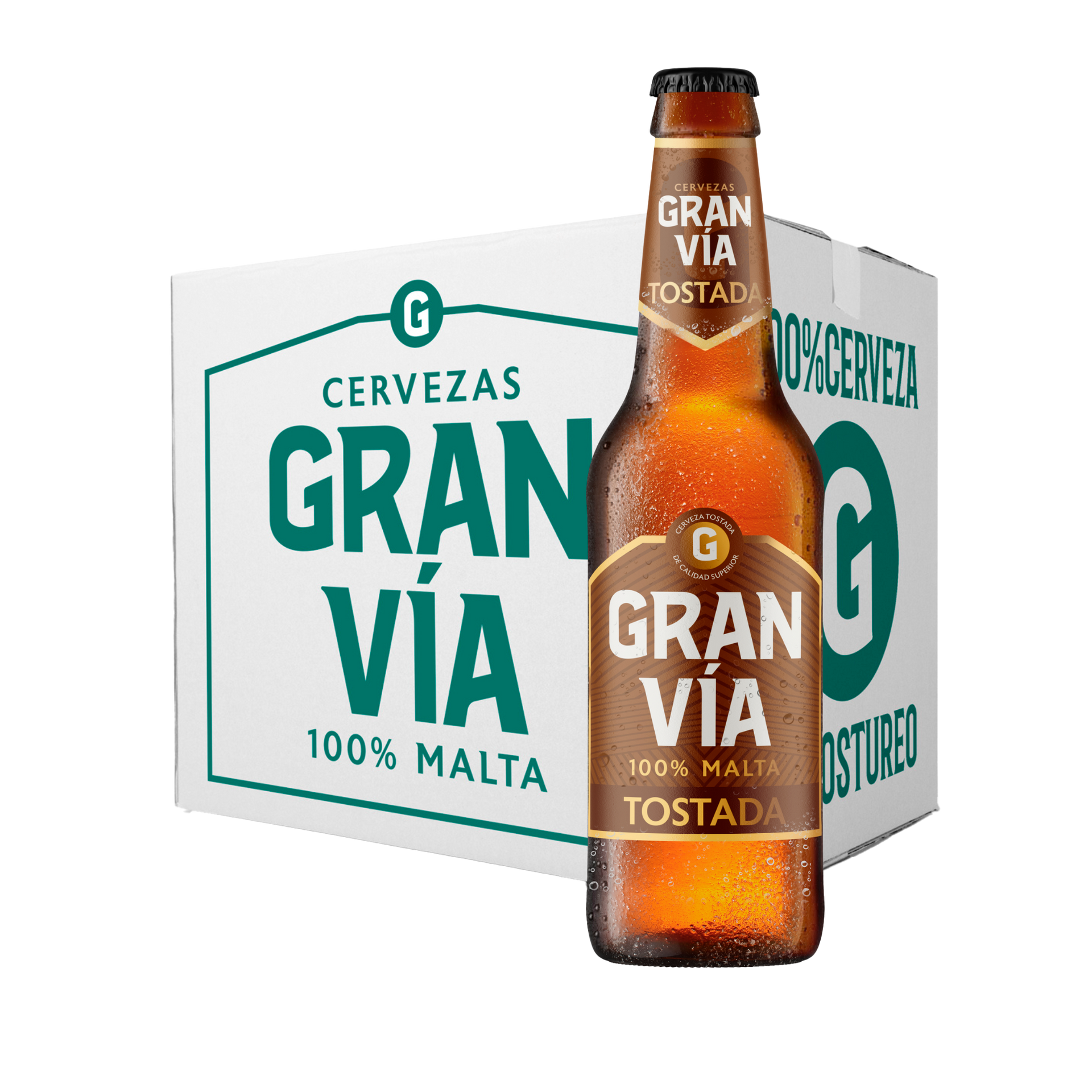 Cerveza Tostada 12 unidades - Cervezas Gran Vía