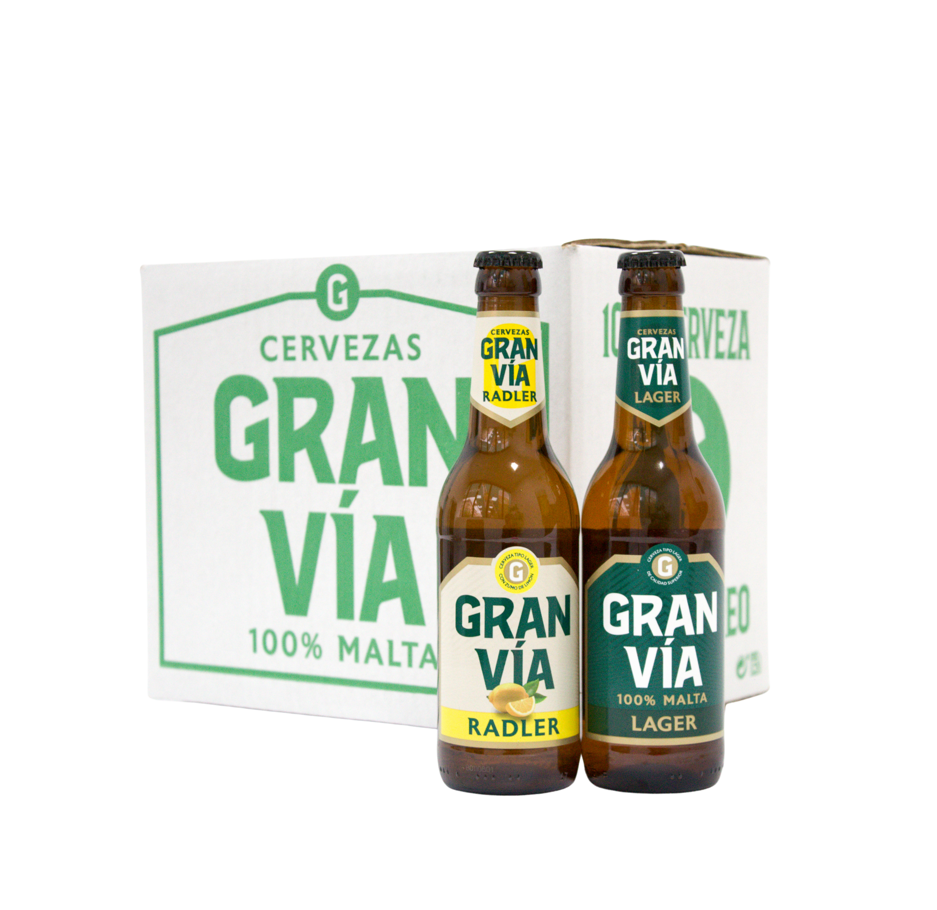 Pack Refrescante: Cerveza Lager y Cerveza Radler