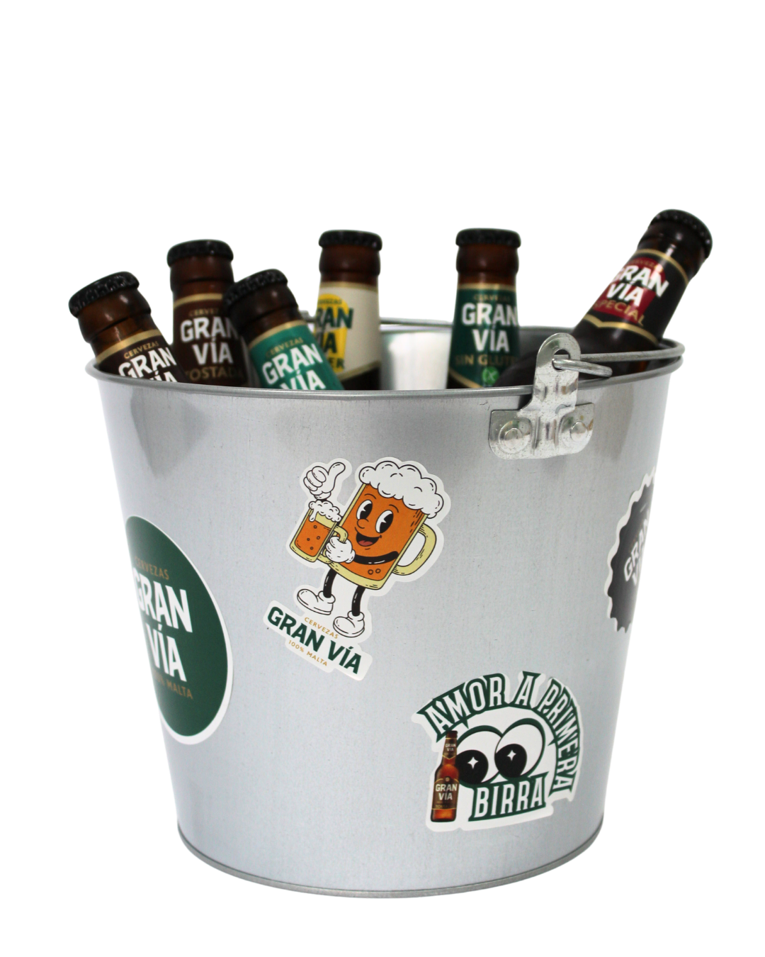 Pack Cervezas Gran Vía + Cubo